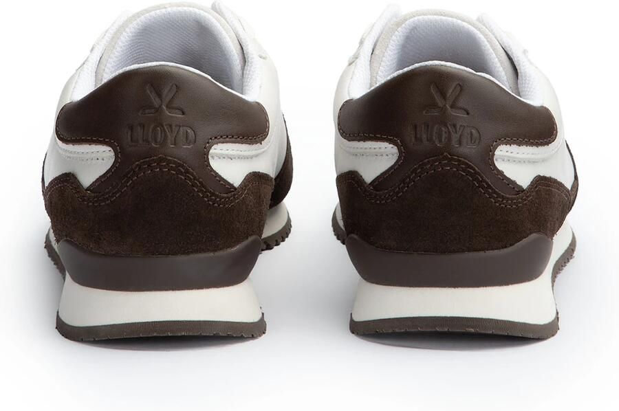 LLOYD Sneakers laag 'Swift' donkerbruin wit - Foto 3