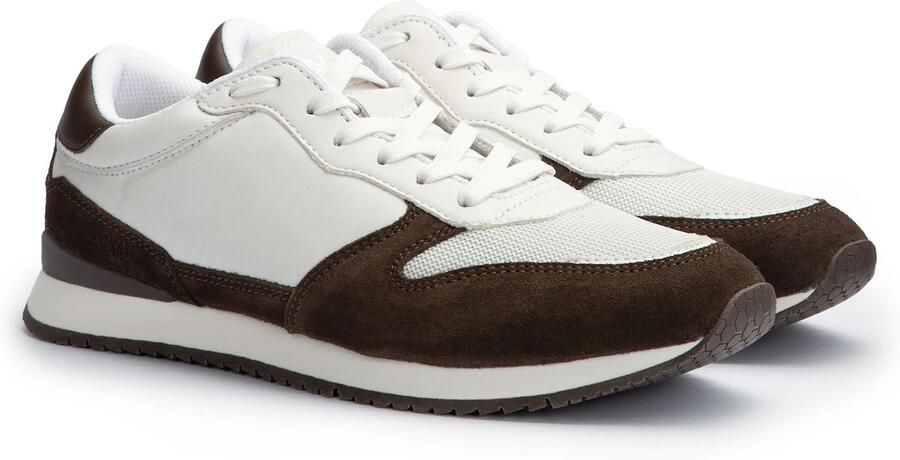 LLOYD Sneakers laag 'Swift' donkerbruin wit - Foto 4
