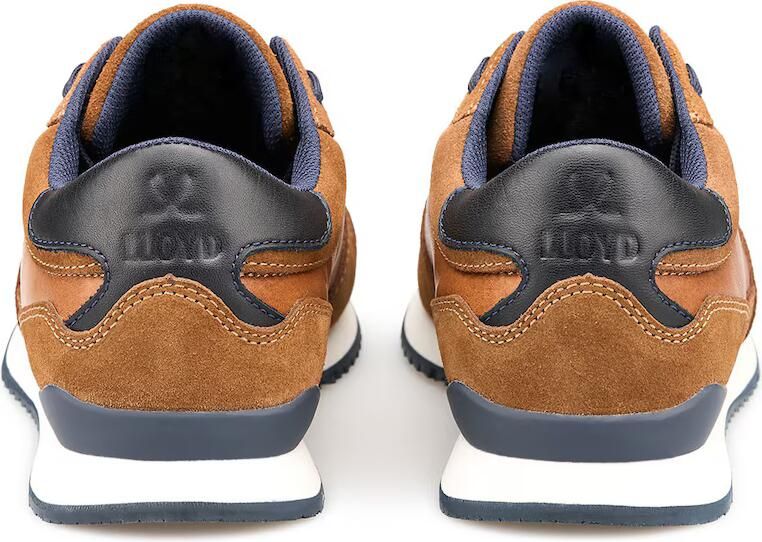 LLOYD Sneakers laag 'Swift' sepia antraciet donkeroranje - Foto 4
