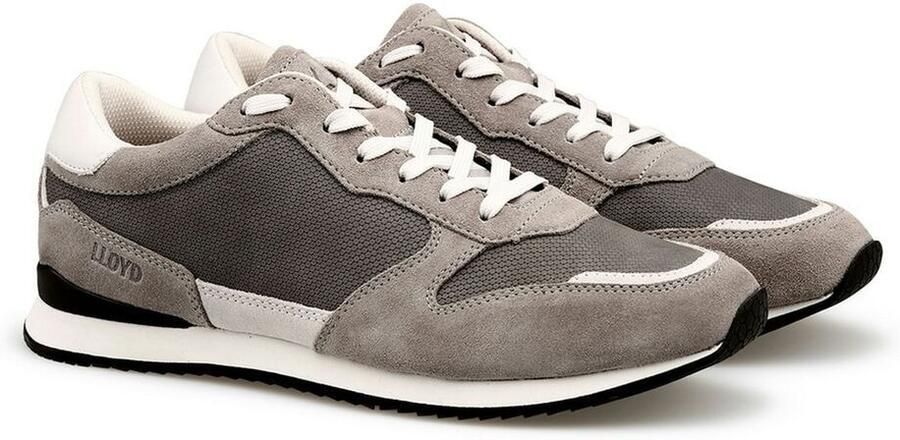 LLOYD Sneakers laag 'Swift' taupe aardetinten natuurwit - Foto 3