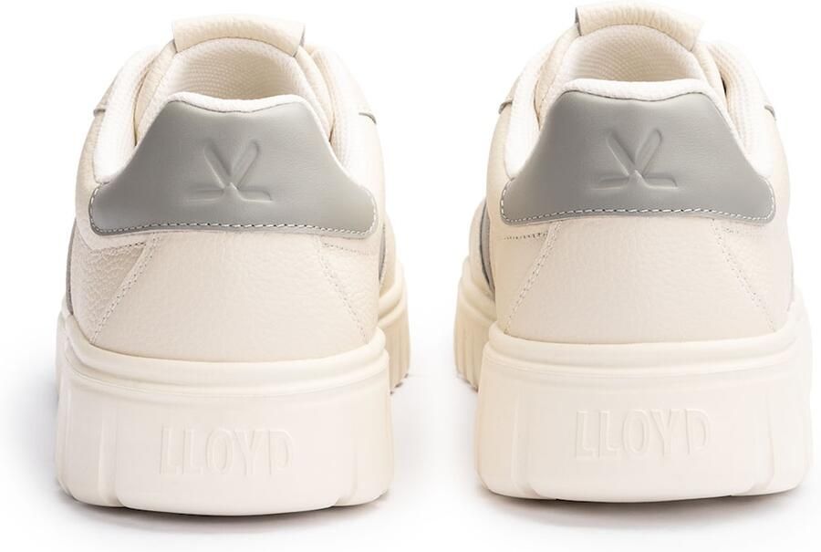 LLOYD SELECTED Sneakers laag grijs wolwit - Foto 4