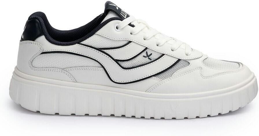 Lloyd Sneaker van een mix van leer en textiel model 'TORO WAVE'