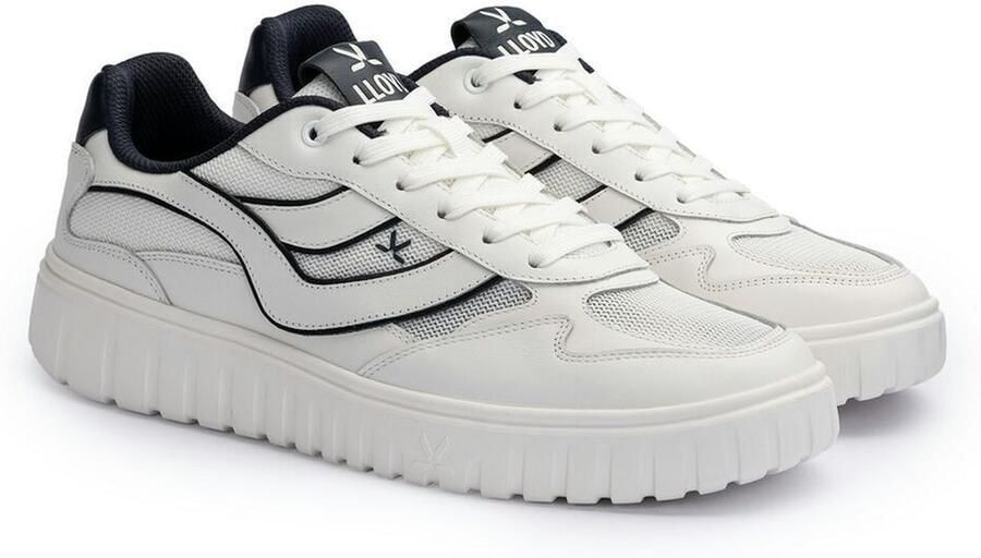 Lloyd Sneaker van een mix van leer en textiel model 'TORO WAVE' - Foto 3