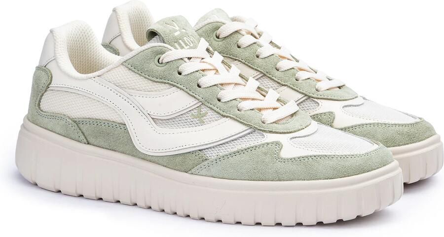 LLOYD Sneakers laag 'TORO WAVE' groen wit - Foto 4