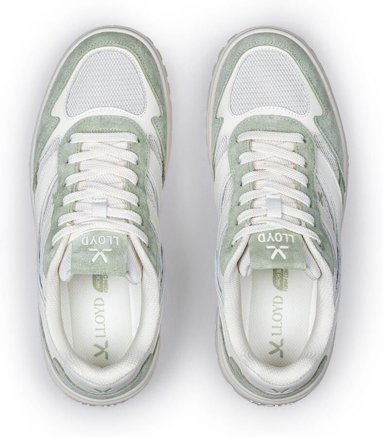 LLOYD Sneakers laag 'TORO WAVE' groen wit - Foto 2