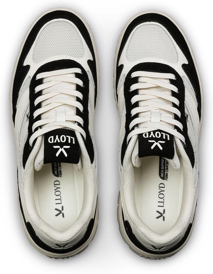 LLOYD Sneakers laag 'Toro Wave' zwart eierschaal - Foto 2