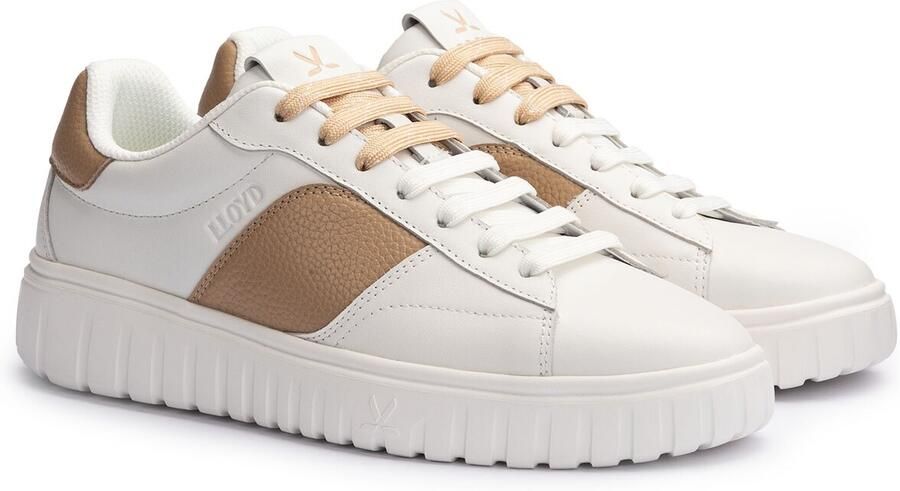 LLOYD Sneakers laag 'Toro Way' chamois wit - Foto 4