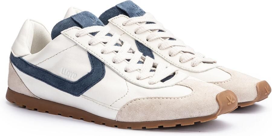 LLOYD Sneakers laag 'VELOCITY M' beige nachtblauw wit - Foto 4