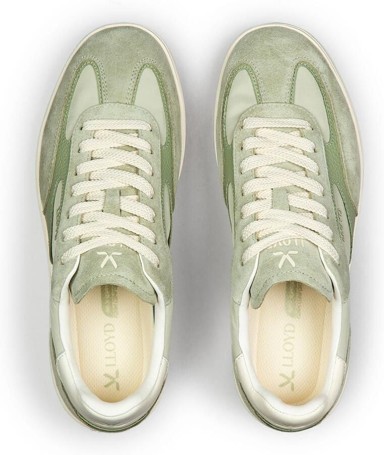 LLOYD Sneakers laag 'Volo' appel pastelgroen wit - Foto 2