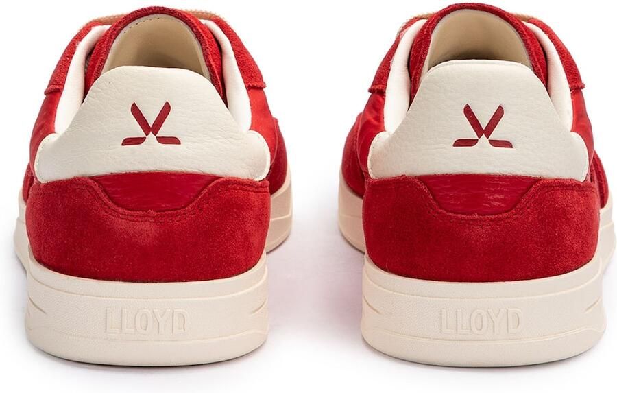 LLOYD Sneakers laag 'Volo' crème rood - Foto 3