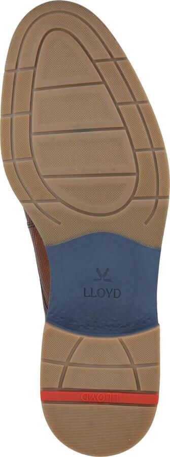 Lloyd Drift 110 Brown Navy Nette Veterschoenen Bruin Leer Heren Smal F Bruin - Foto 4