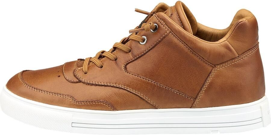 LLOYD SELECTED Sneakers laag 'ARENA' cognac wit
