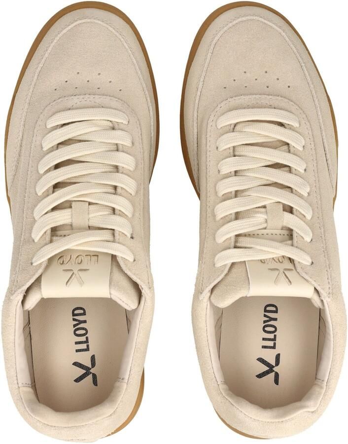 Lloyd sneakers van leer met labelprintdetails model 'PRIME' - Foto 3