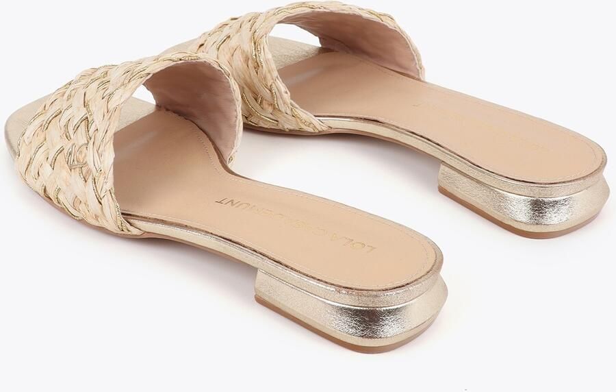 Lola Casademunt Muiltjes beige - Foto 5