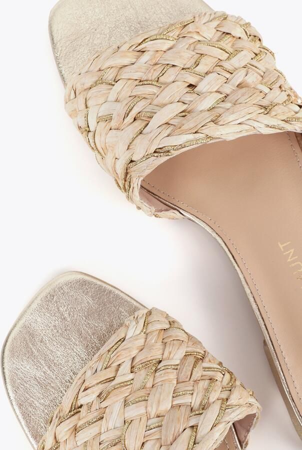 Lola Casademunt Muiltjes beige - Foto 4