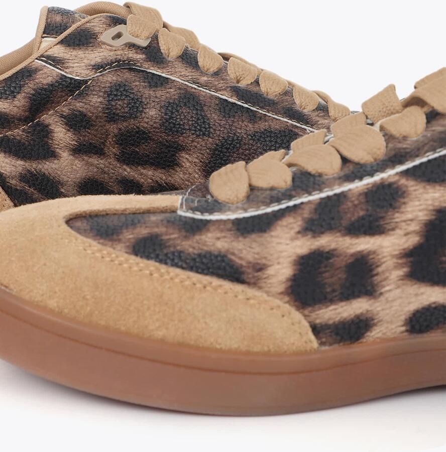 Lola Casademunt Lage Sneakers Animal-print Sneaker With Logo And Stud - Foto 5
