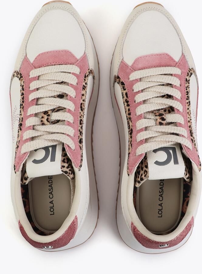 Lola Casademunt Sneakers laag rosa offwhite - Foto 6