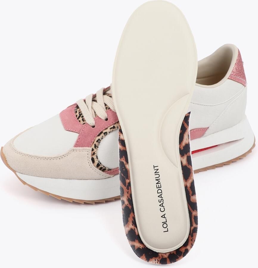 Lola Casademunt Sneakers laag rosa offwhite - Foto 2
