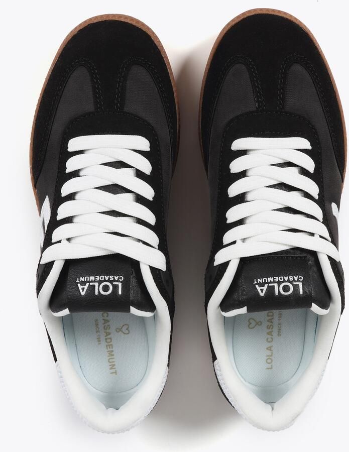 Lola Casademunt Sneakers laag zwart wit - Foto 2