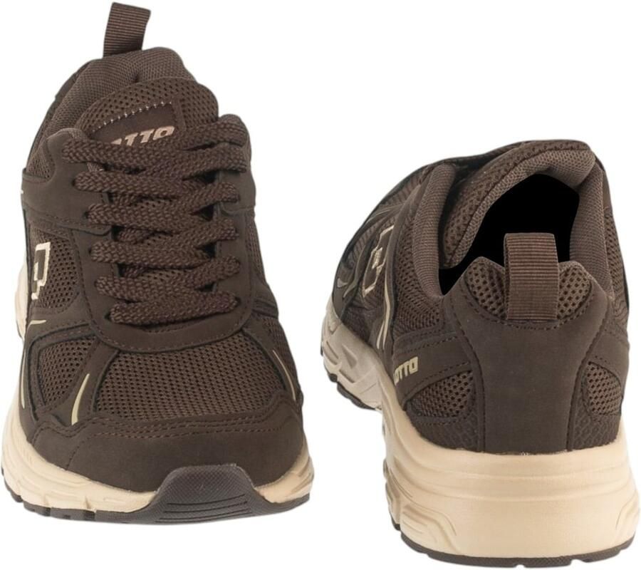 Lotto Unisex KITAURA II Sneaker 2402110U 7977 Schoen Y2K-design Donkerbruin - Foto 3