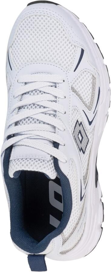 Lotto KITAURA Unisex sneaker lage schoenen 2400010U wit marineblauw - Foto 5