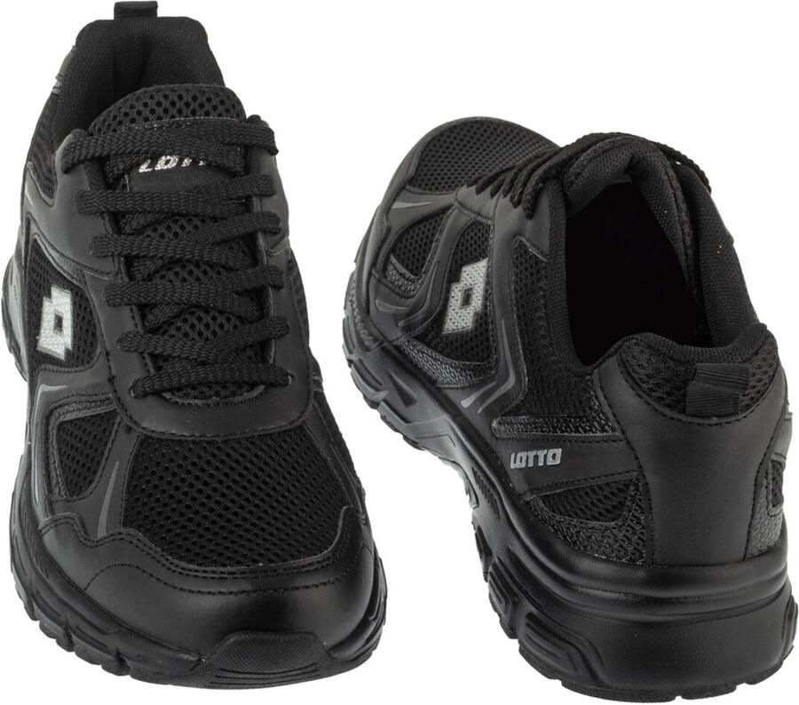 Lotto KITAURA Unisex sneaker lage schoenen 2400010U wit marineblauw - Foto 4