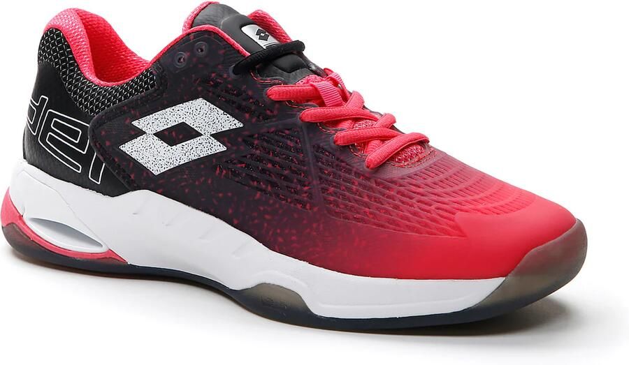 LOTTO Sneakers laag rood zwart