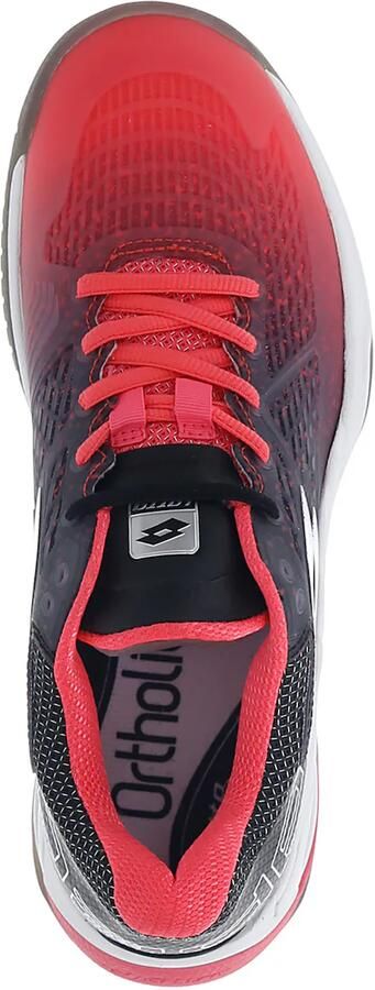 LOTTO Sneakers laag rood zwart - Foto 6