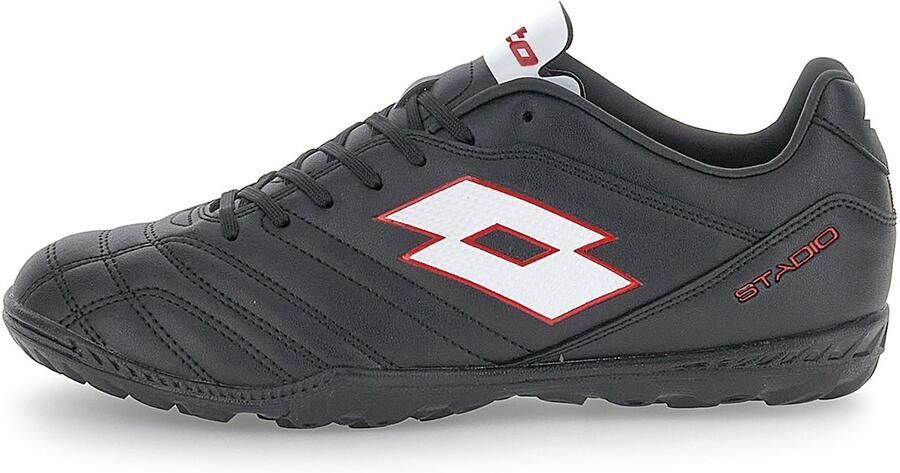 LOTTO Sneakers laag rood zwart wit