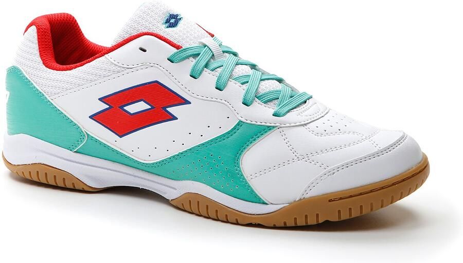 LOTTO Sneakers laag 'Tacto 300' petrol knalrood wit - Foto 4