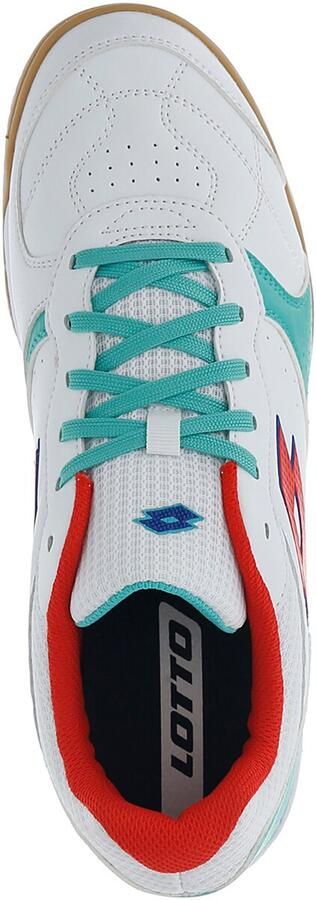 LOTTO Sneakers laag 'Tacto 300' petrol knalrood wit - Foto 6