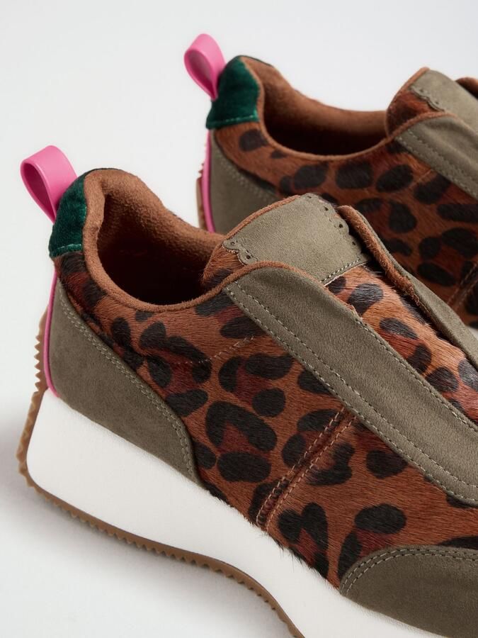 Love & roses Slip-on bruin kaki zwart - Foto 2