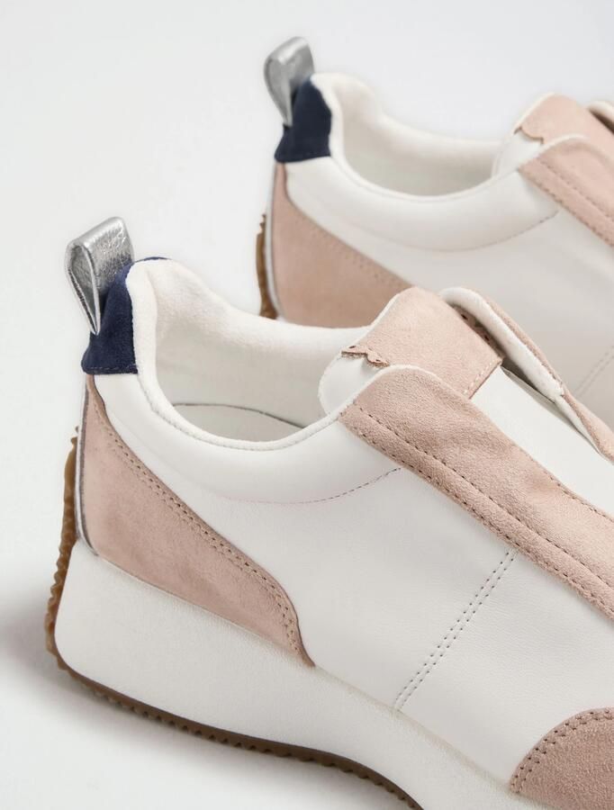 Love & roses Slip-on navy oudroze zilver wit - Foto 2