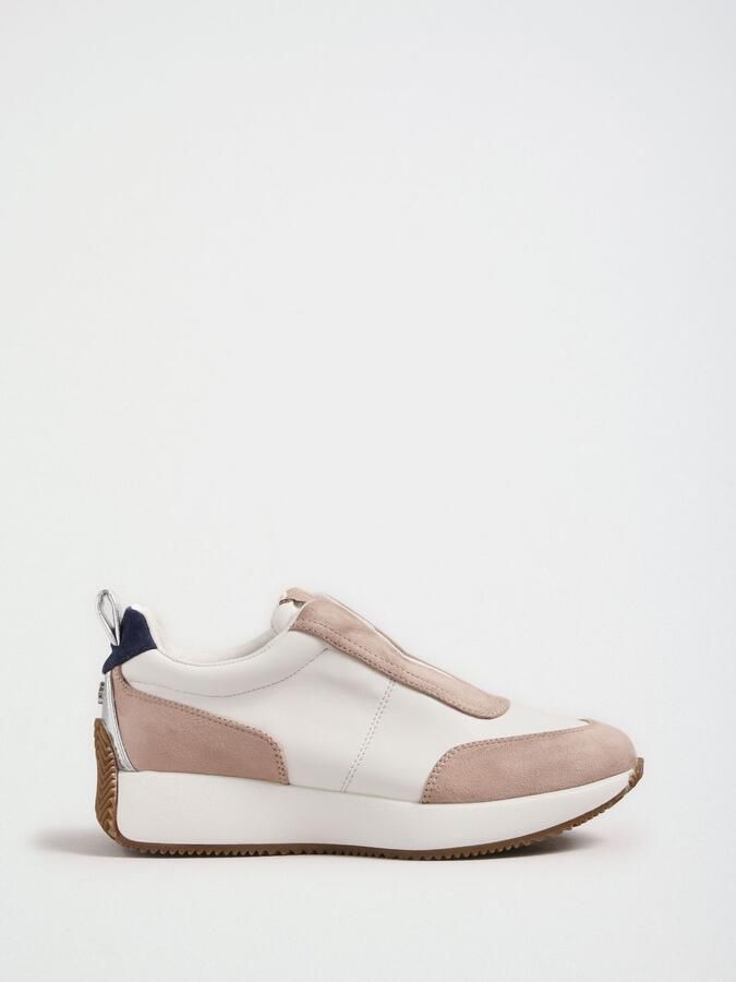 Love & roses Slip-on navy oudroze zilver wit - Foto 5
