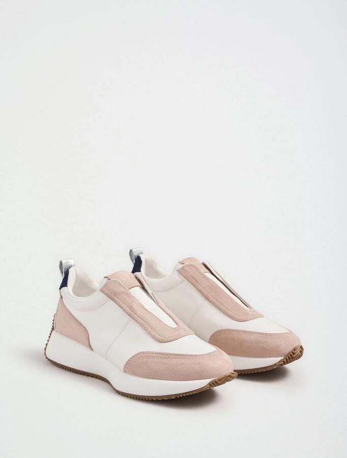Love & roses Slip-on navy oudroze zilver wit - Foto 3
