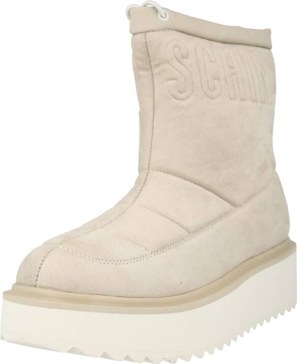 Love Moschino Boots & laarzen Stivaletto Donna in crème