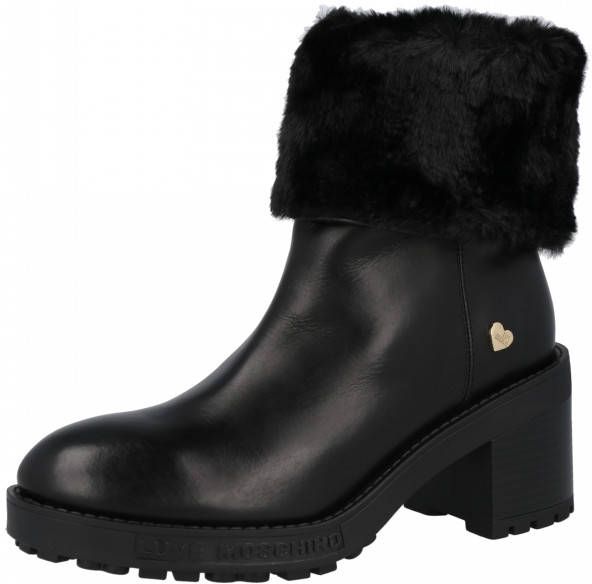 Love Moschino Boots & laarzen Sca Nod Quad70 Vit+Soft Pl in zwart