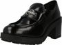 Love Moschino Ja10117 Loafers Instappers Dames Zwart - Thumbnail 4
