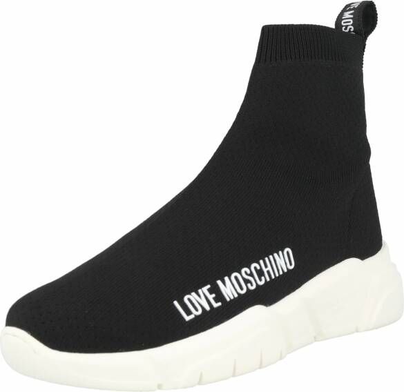 Love Moschino Sneakers met logoprint Zwart - Foto 3