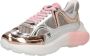 Love Moschino Stijlvolle Sneakers voor Vrouwen Pink Dames - Thumbnail 4