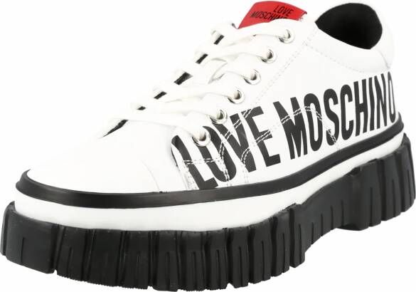 Love Moschino Low-top sneakers Wit - Foto 3