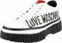 Love Moschino Low-top sneakers Wit - Thumbnail 3