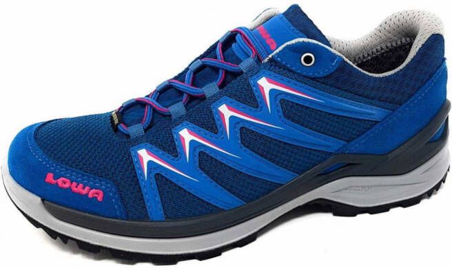 Lowa Innox Pro GTX Lo Dames Schoen Turkoois Middenroze