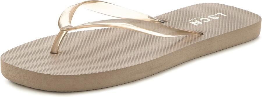 LSCN by LASCANA Teenslipper taupe