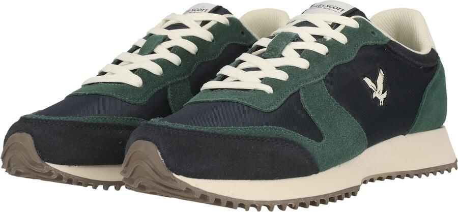 Lyle & Scott Sneakers laag 'Leno' groen - Foto 2