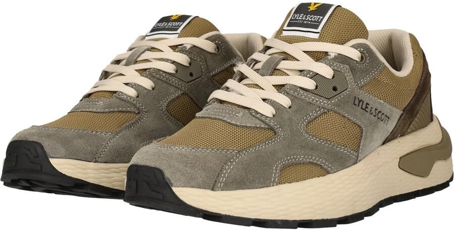 Lyle & Scott Sneakers laag 'Logan' groen - Foto 5