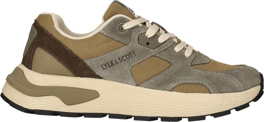 Lyle & Scott Sneakers laag 'Logan' groen - Foto 6