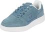 Lyle & Scott suède sneakers blauw Jongens Suede Effen 31 - Thumbnail 3