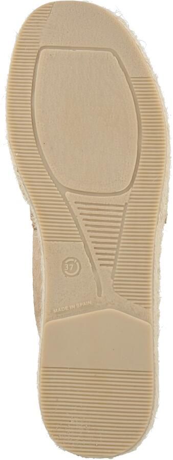 MACARENA Espadrilles 'Elisa 3' taupe zilver - Foto 3