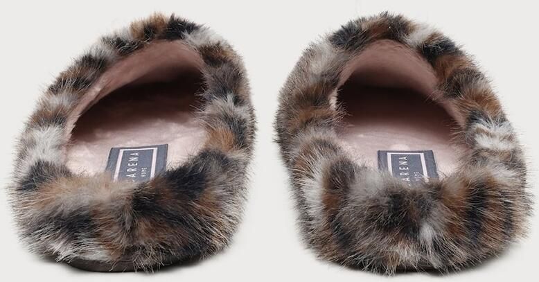MACARENA Huisschoenen 'ANAIS48' bruin grijs zwart - Foto 6